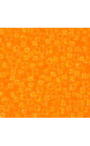 Miyuki rocailles Perlen 11/0 - Transparent light orange 11-137 